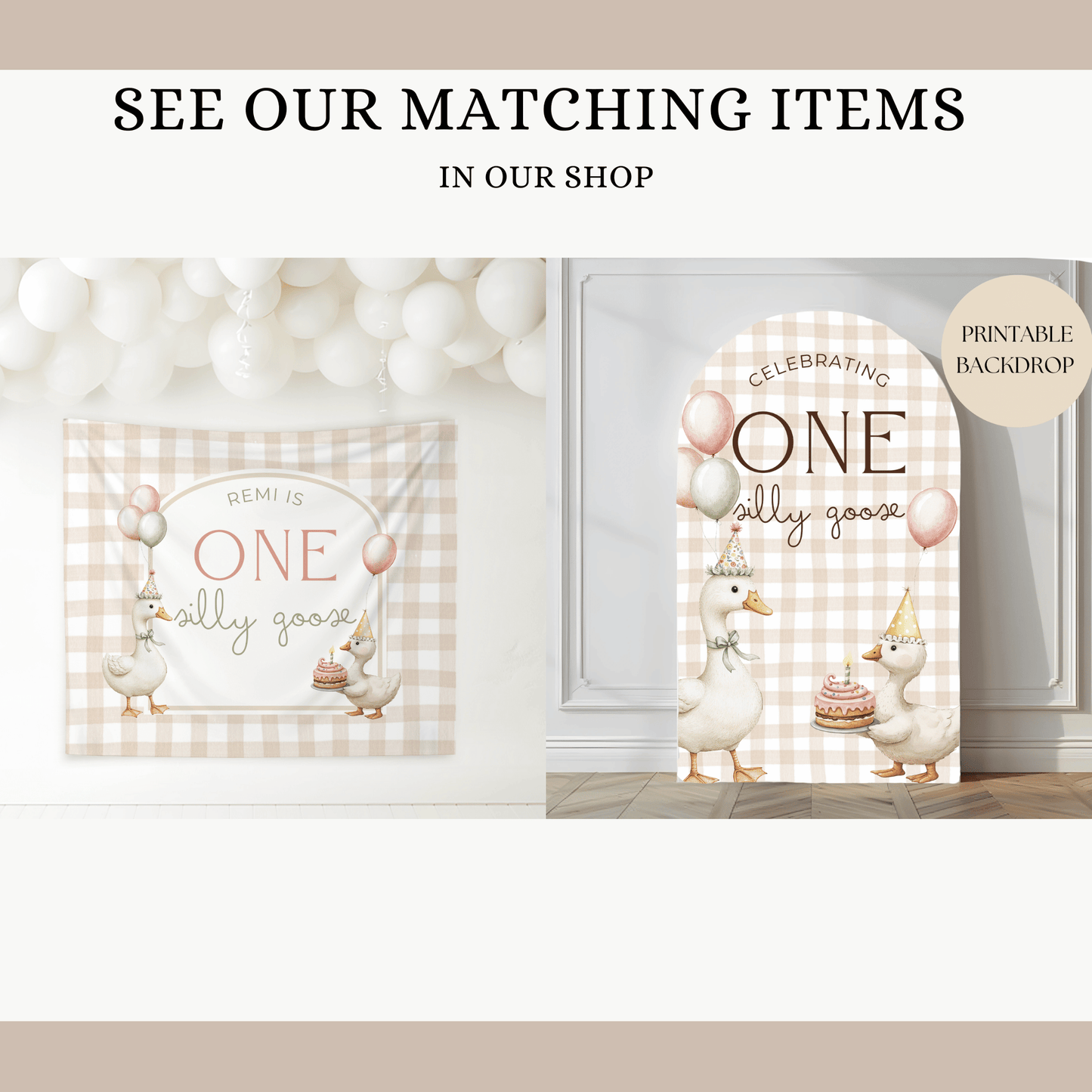 One Silly Goose Birthday Bundle