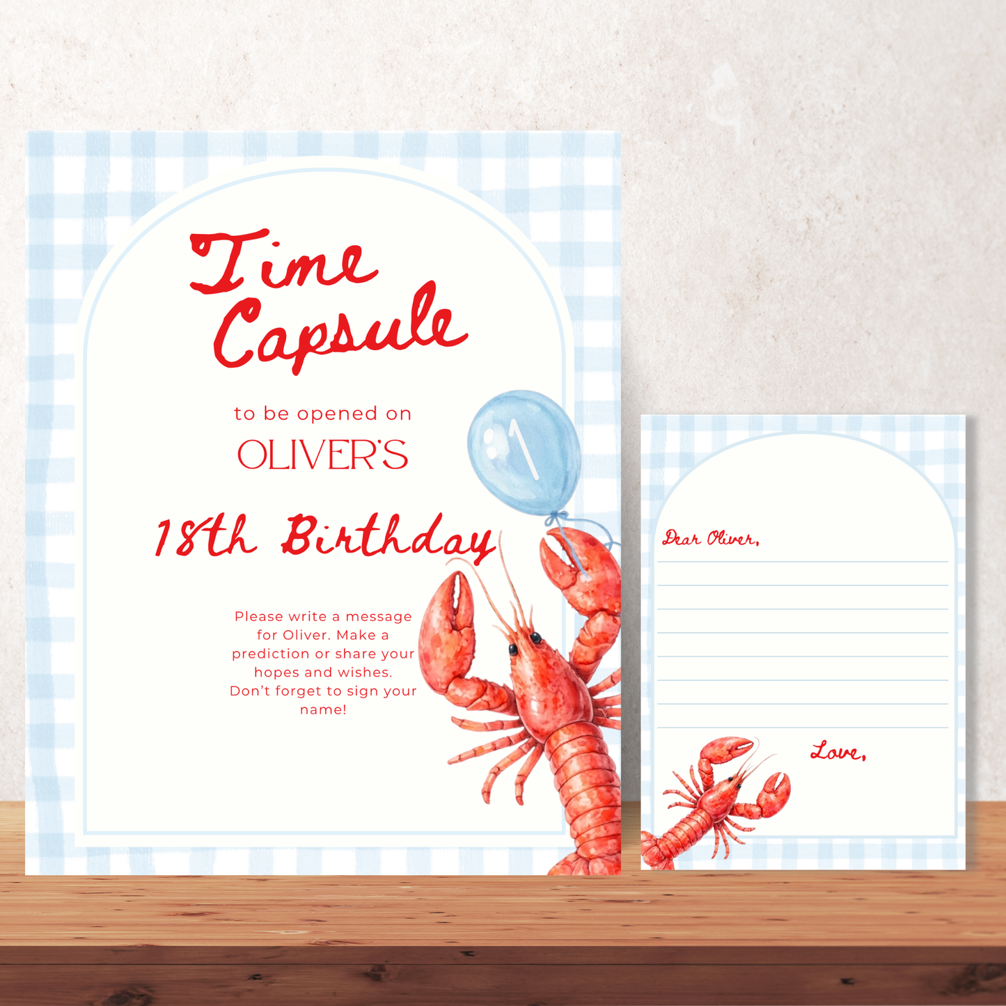 Blue Pinch Me I'm One Birthday Party Set (Everything You Need)