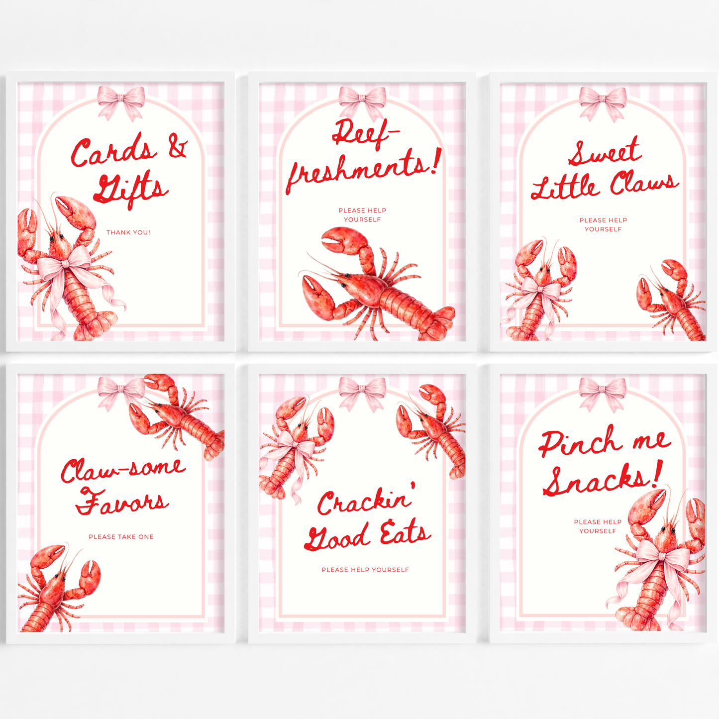 Pink Pinch Me I'm One Birthday Party Set (Everything You Need)