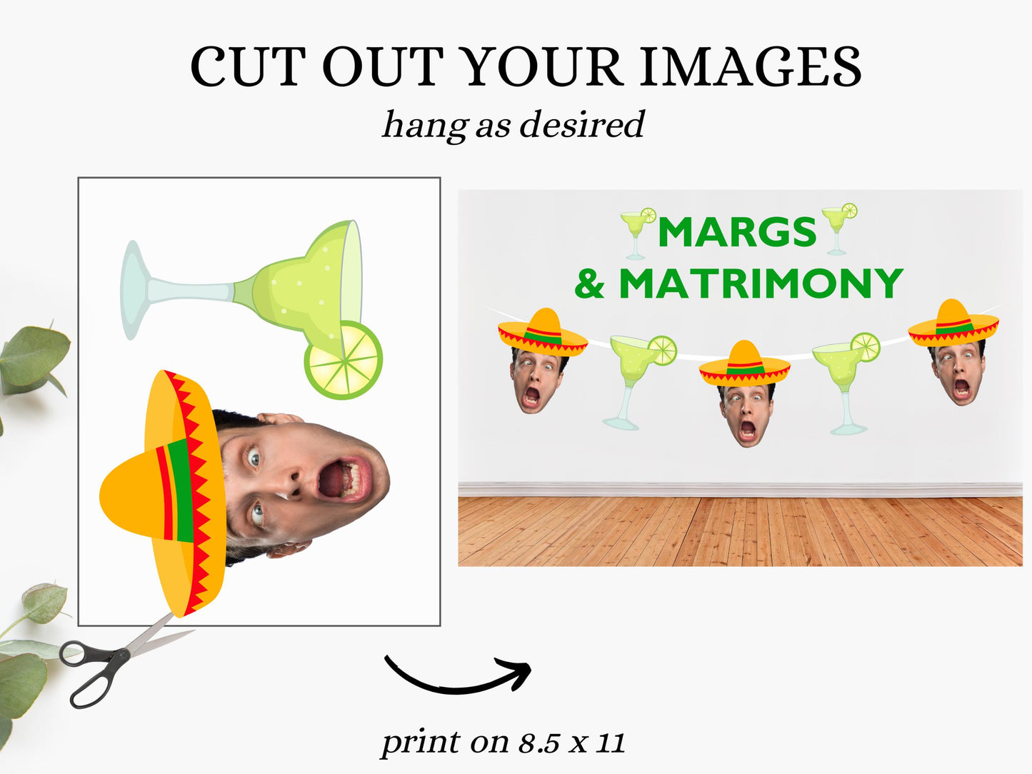 Margs and Matrimony Bachelorette Party Game Template Final Fiesta personalized decor sign Tequila Bach Editable Games Groom Face Decor