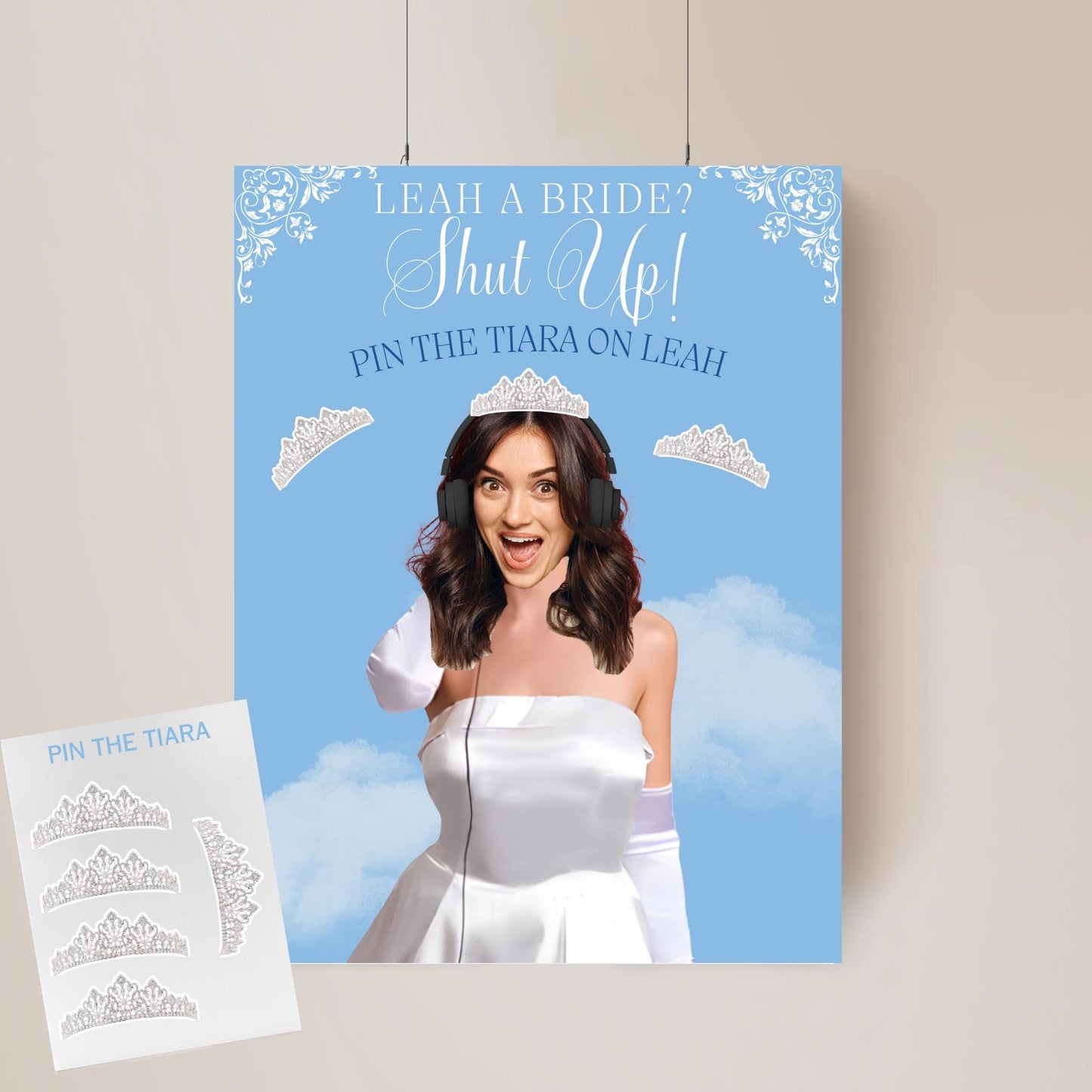 bachelorette party, bridal shower, custom banner, diaries hen, me a bride, personalized sign, shut up, banner sign, decorations decor, princess