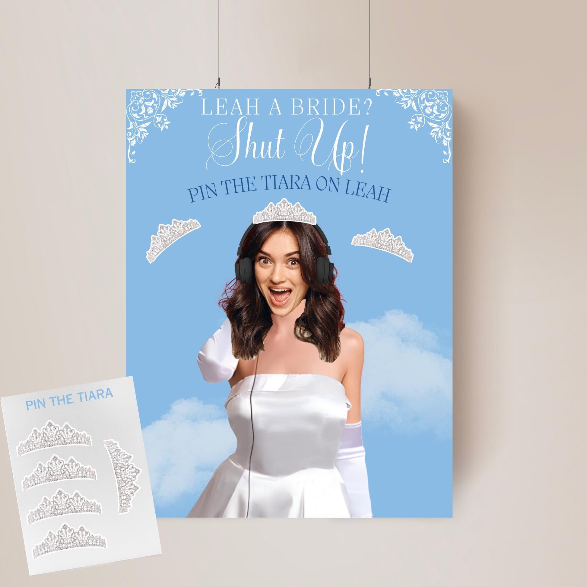 bachelorette party, bridal shower, custom banner, diaries hen, me a bride, personalized sign, shut up, banner sign, decorations decor, princess