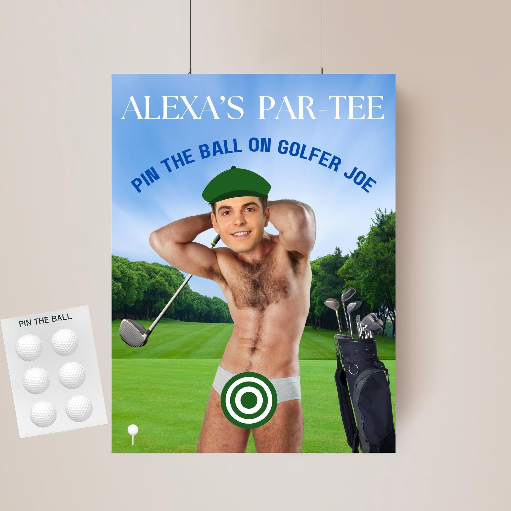 Pub Golf Scorecard - Bachelor Party Games - Bar Crawl Template - Fun Drinking Game