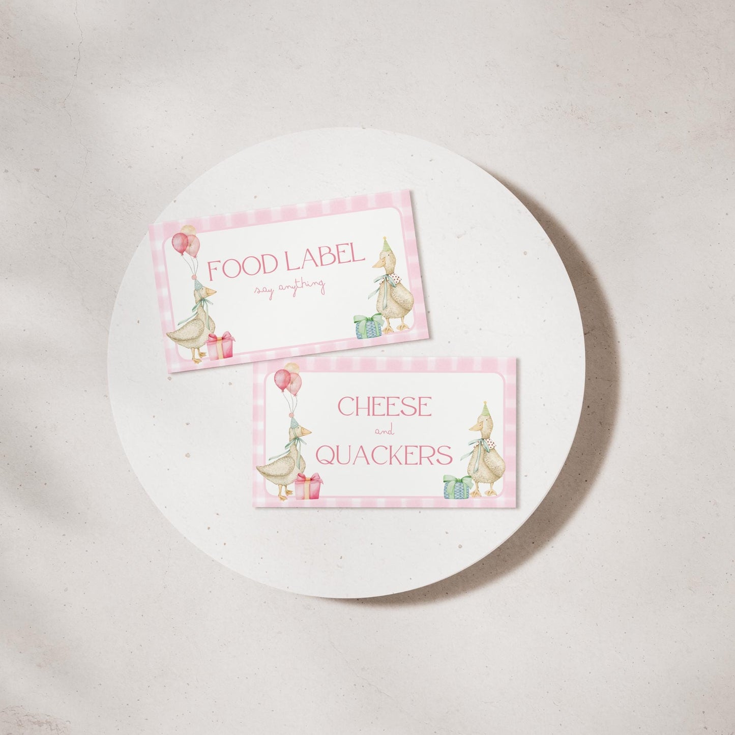 Silly Goose Birthday Food Label Template Goose 1st Birthday Food Table Decor First Birthday Buffet Label Silly Goose 1st Birthday Ideas