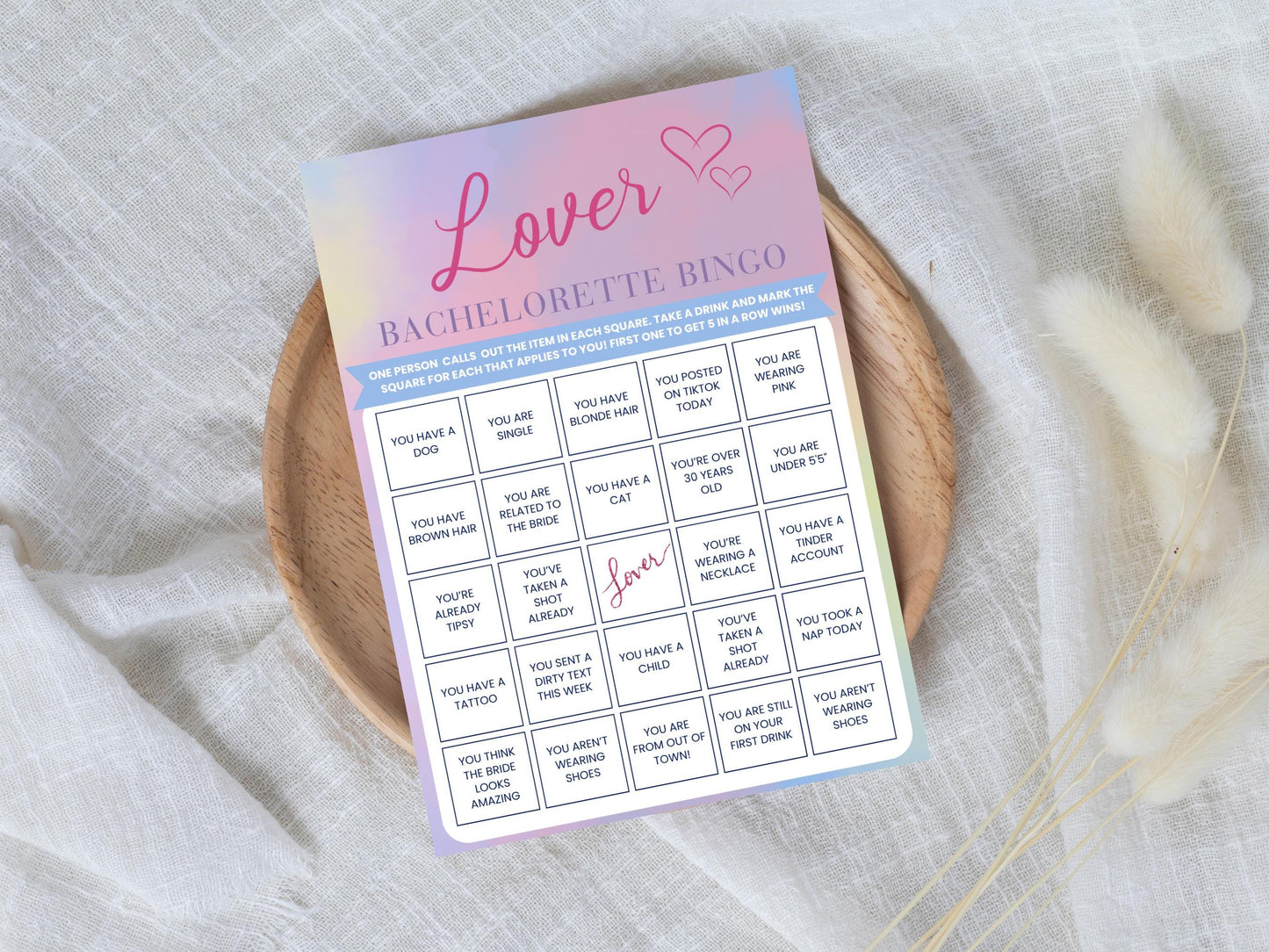 She found her Lover bachelorette games bundle editable bridal shower drinking games Hen party So it's going to be forever bridal bingo