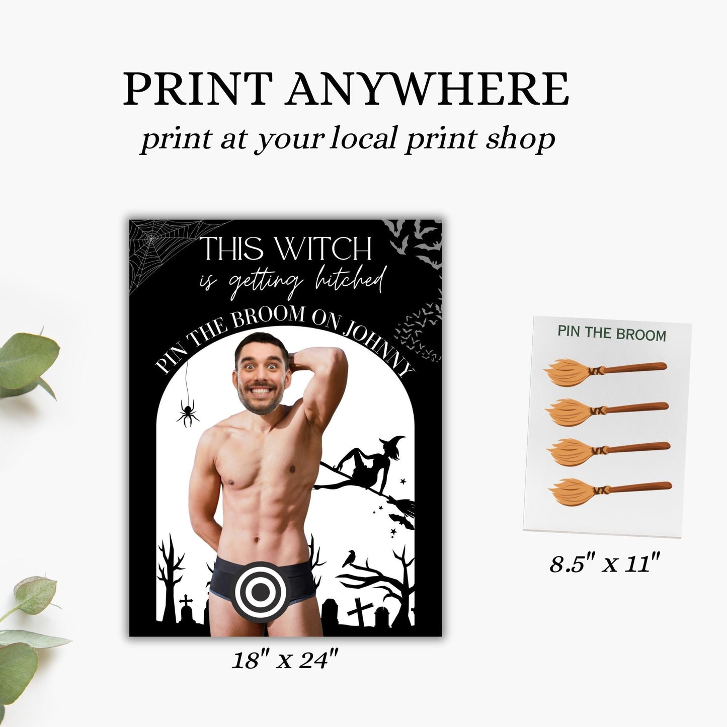 This Witch is getting Hitched Bachelorette Party Game Halloween Hen weekend Boos before I do's Gothic Bridal Shower Boochelorette