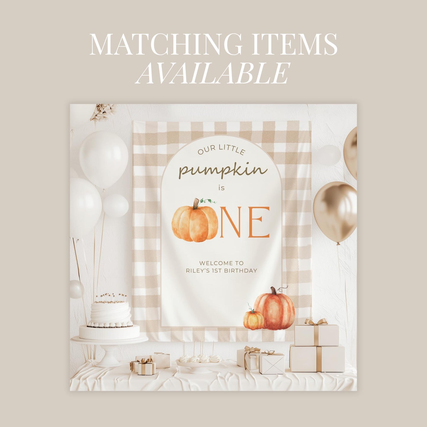 Our Little Pumpkin is Turning One Invitation First Birthday Invite Template Editable Fall 1st Birthday Invitation One Pumpkin First Bday